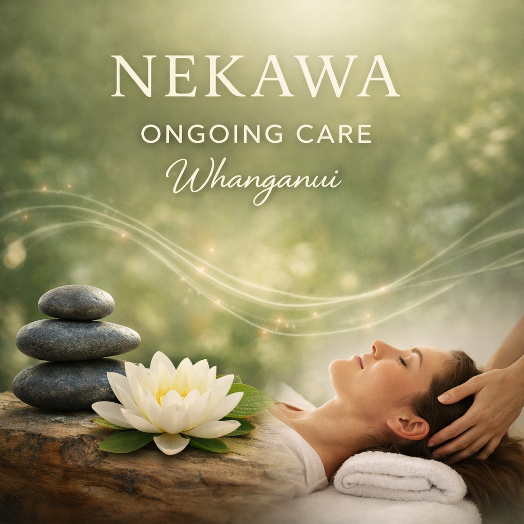 Craniosacral therapy and holistic bodywork session promoting ongoing nervous system balance - NEKAWA Whanganui clinic