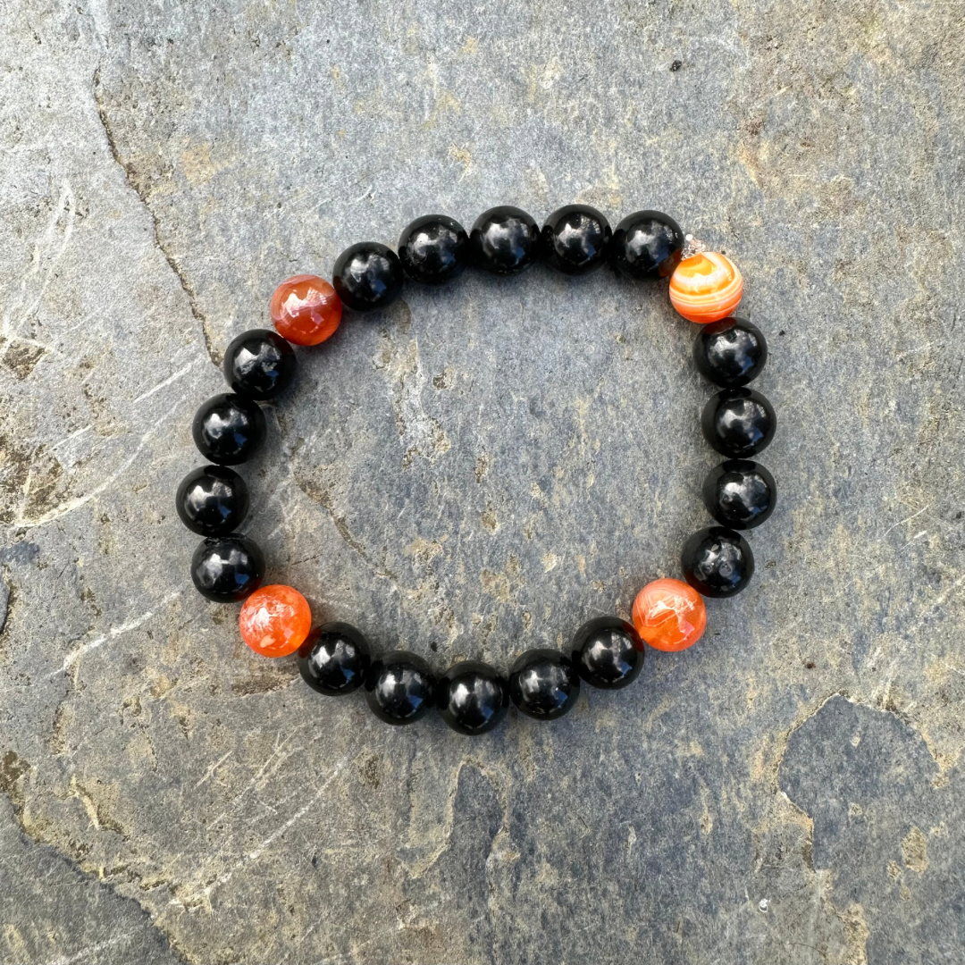 Shungite & Carnelian