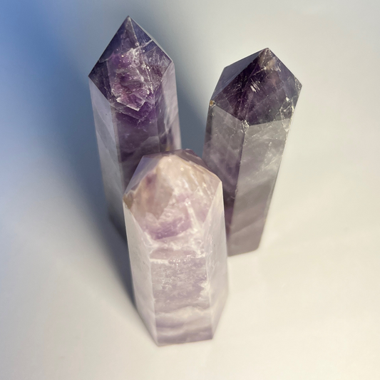 AMETHYST HEALING CRYSTAL TOWERS MEDITATION