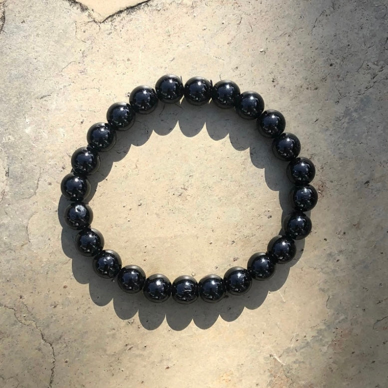 Black tourmaline healing protective bracelet